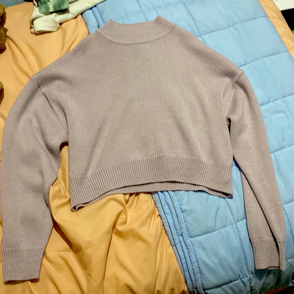 Purple sweater
